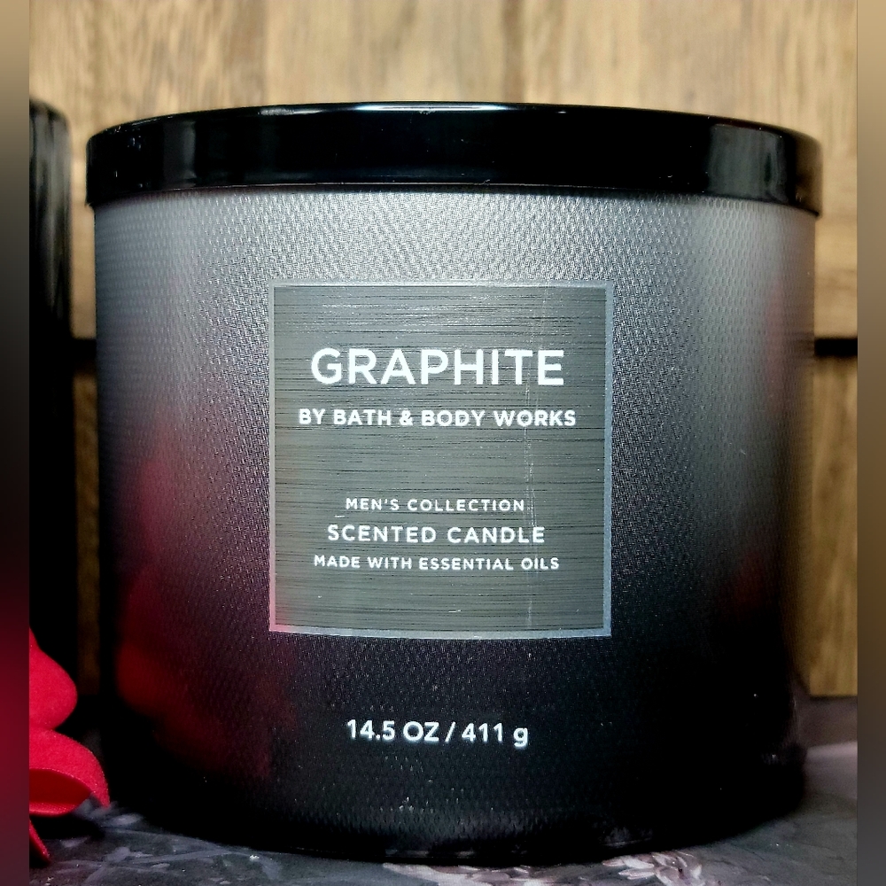 B&BW Graphite Men's Collection 3-Wick Candle